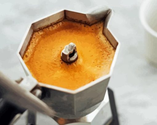 Moka Pot Diamond Painting