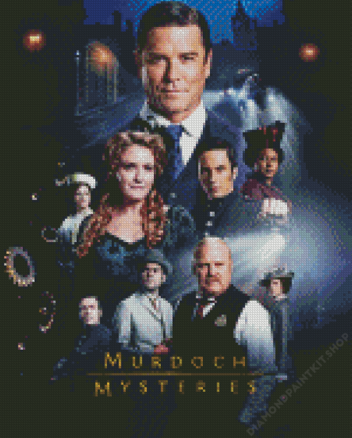 Murdoch Mysteries Diamond Painting