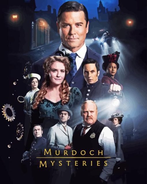 Murdoch Mysteries Diamond Painting