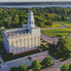 Nauvoo Temple Diamond Painting