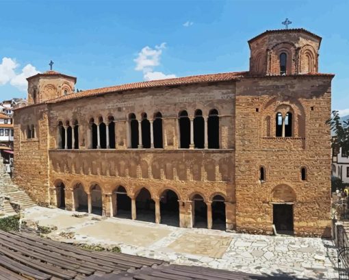 Ohrid Saint Sophia Diamond Painting