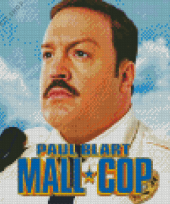 Paul Blart Diamond Painting