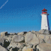 Peggy Cove Diamond Painting