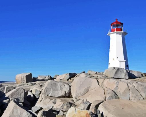 Peggy Cove Diamond Painting