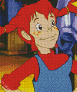 Pippi Longstocking Diamond Painting