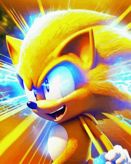 Powerful Super Sonic Diamond Painting