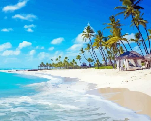 Punta Cana Diamond Painting