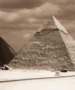 Pyramid Of Khafre In Egypt Diamond Painting
