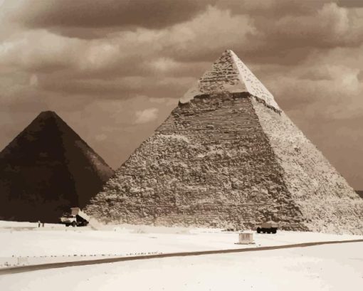 Pyramid Of Khafre In Egypt Diamond Painting