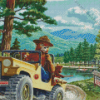 Smokey Bear Diamond Painting