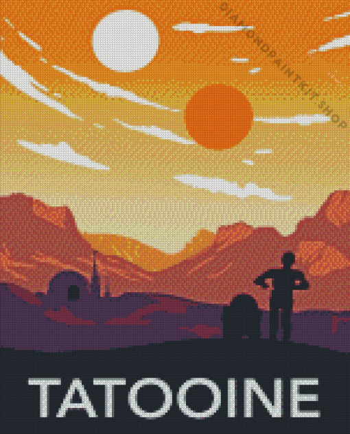 Tatooine Diamond Painting