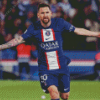 The Footballer Messi Diamond Painting