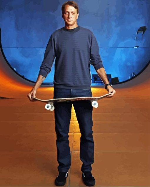 Tony Hawk Diamond Painting