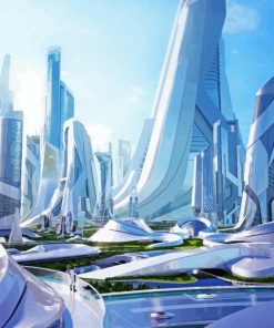 Utopia City Diamond Painting