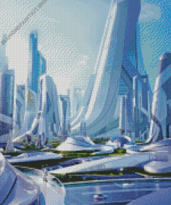 Utopia City Diamond Painting