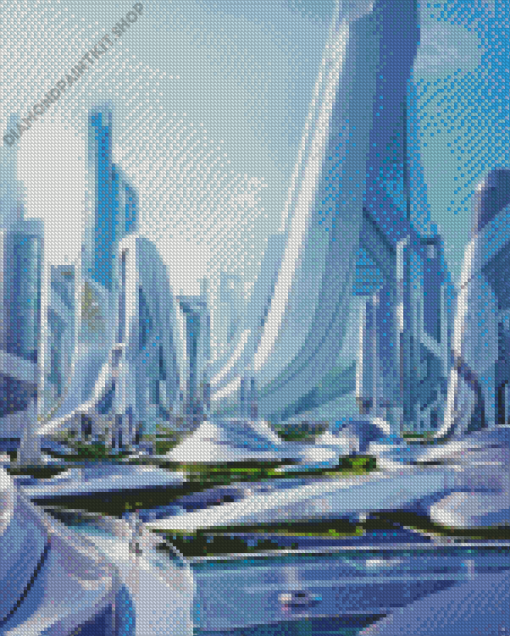 Utopia City Diamond Painting