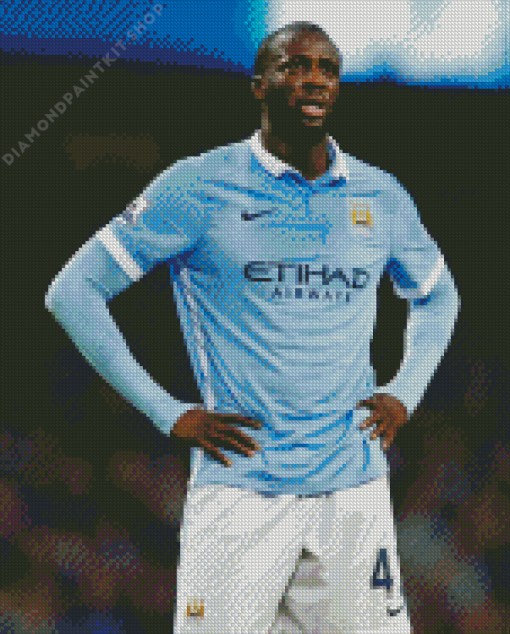 Yaya Toure Diamond Painting