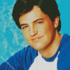 Young Matthew Perry Diamond Painting