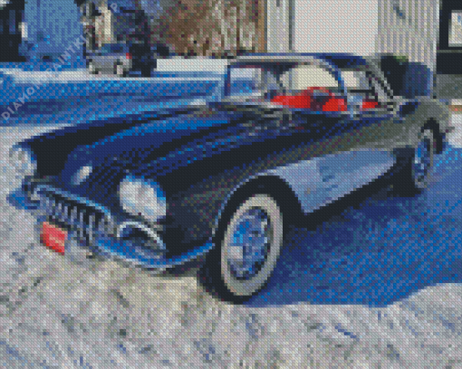 1960 Corvette Diamond Painting