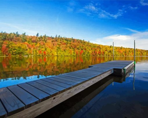 Adirondack Lake Diamond Painting