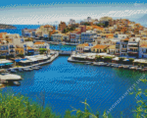 Agios Nikolaos Crete Diamond Painting