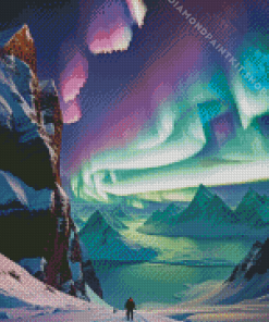 Alaska Light Diamond Painting