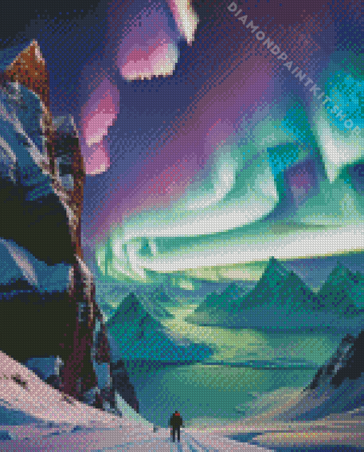 Alaska Light Diamond Painting