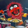 Animal Drummer Diamond Painting