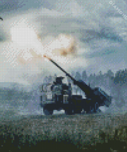 Artillery Military Diamond Painting