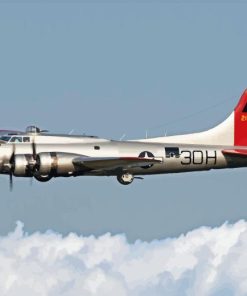 B17 Aluminum Overcast Flying Diamond Painting