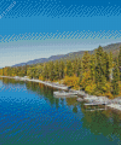 Bigfork Montana Diamond Painting