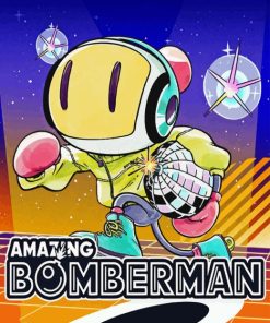 Bomberman Game Diamond Painting