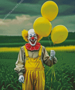 Bozo The Clown Character Diamond Painting