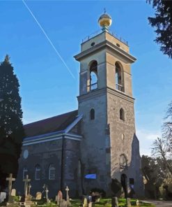 Bradenham Church England Diamond Painting