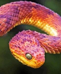 Bush Viper Diamond Painting