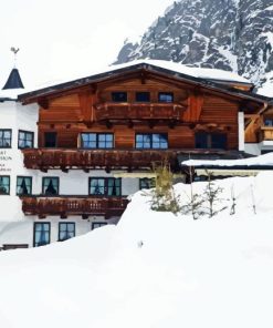 Cabin In Pitztal Diamond Painting