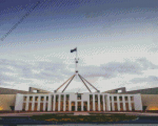 Canberra Parliament House Diamond Painting