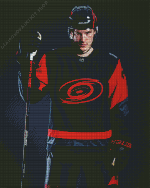 Carolina Hurricanes Player Diamond Painting