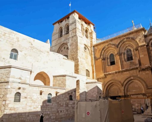 Church Of Holy Sepulchre Diamond Painting