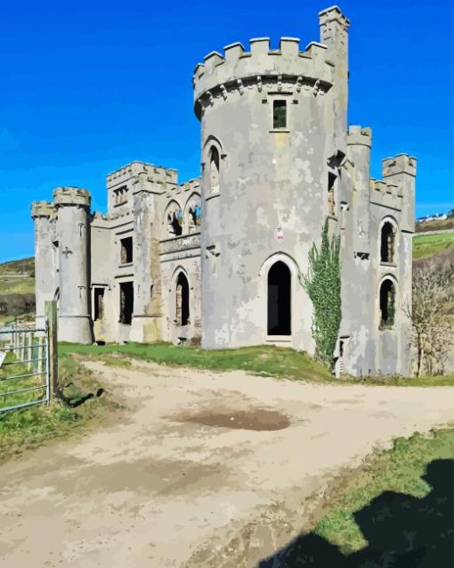 Clifden Castle Diamond Painting