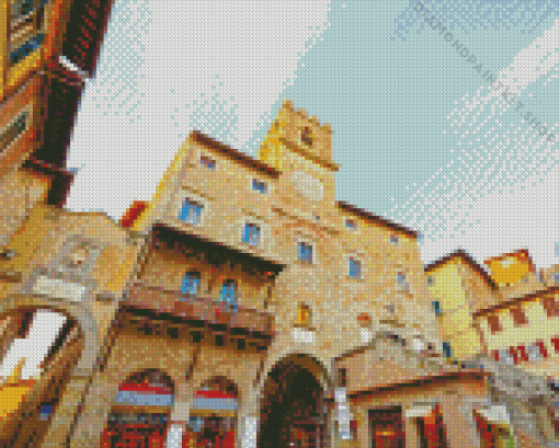 Cortona Italy Diamond Painting