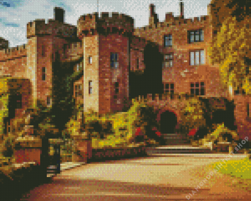 Dunster Castle Diamond Painting