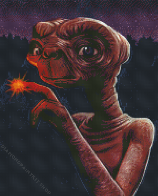 E.T The Extra Terrestrial Diamond Painting