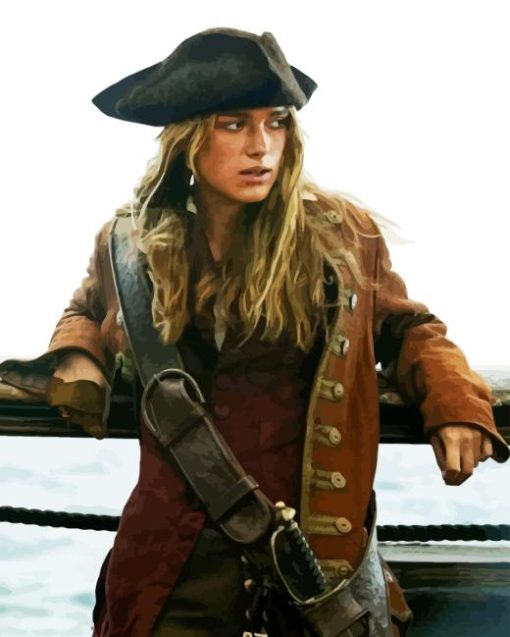 Elizabeth Swann Pirates Of The Caribbean Diamond Painting