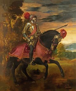 Equestrian Portrait Of Charles V Diamond Painting