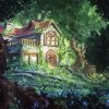 Fantasy House In Woods Diamond Painting