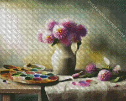 Floral Still Life Diamond Painting