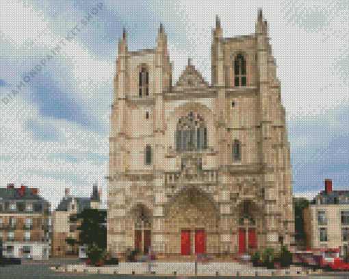 France Nantes Cathedral Diamond Painting