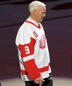 Gordie Howe Diamond Painting