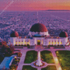 Griffith Observatory Los Angeles Diamond Painting